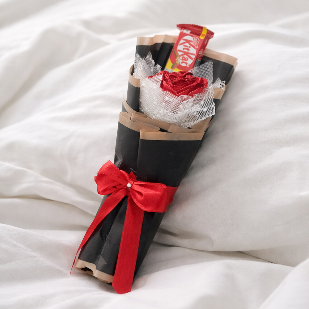 Black & Red Love Bouquet