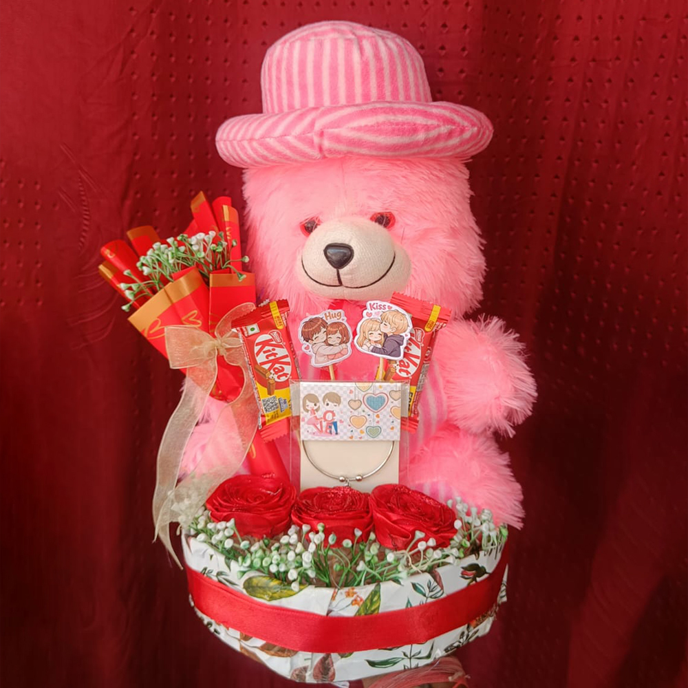 Romantic Teddy Love Gift Hamper
