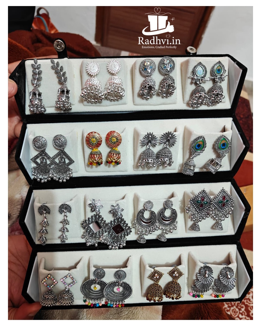 Premium Oxidized Earring Collection thumbnail 2